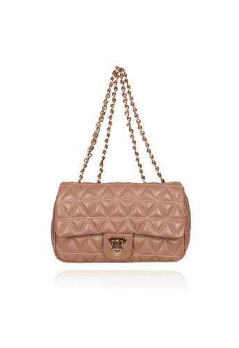 Bolsa Nina Petit Couro Nude