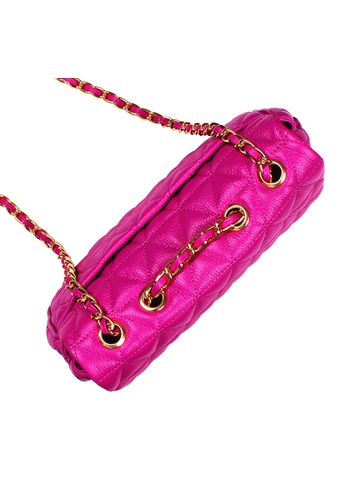 Bolsa Nina Petit Couro Orquídea