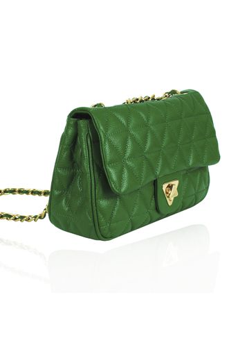Bolsa Nina Petit Couro Bandeira