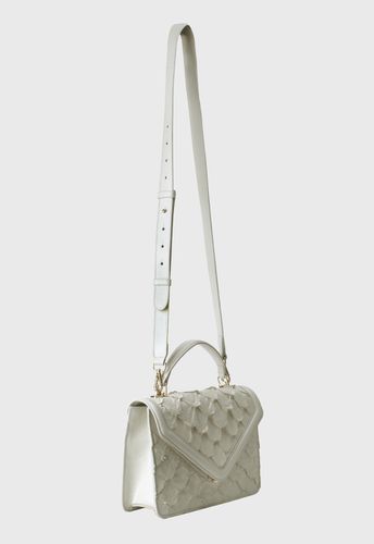 Bolsa Milena Off White Pirarucu | SOB ENCOMENDA