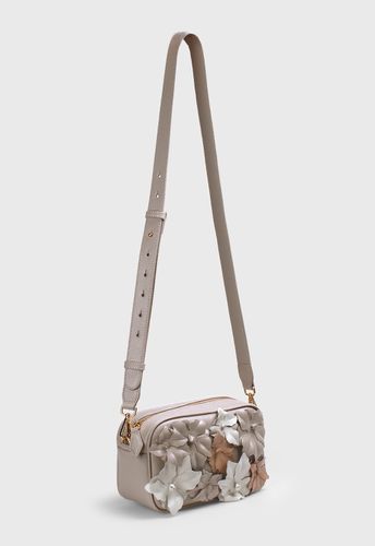 Mini Lobby Flowers Fendi, Off White e Areia