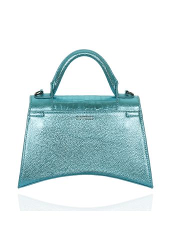 Bolsa Alice Couro Tiffany Metalizado
