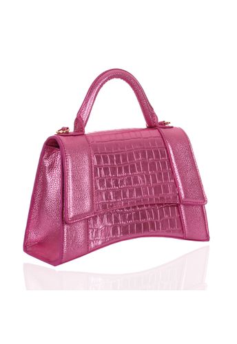 Bolsa Alice Couro Tutti Frutti Metalizado