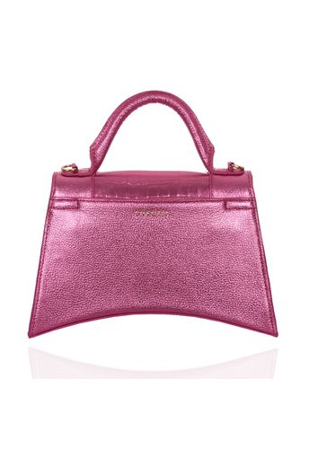 Bolsa Alice Couro Tutti Frutti Metalizado