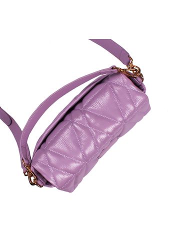 Bolsa Carrie Petit Couro Lilás