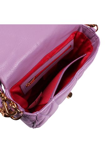 Bolsa Carrie Petit Couro Lilás