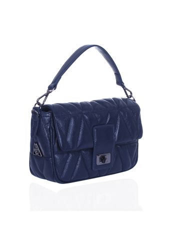Bolsa Carrie Petit Couro Marinho
