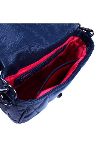 Bolsa Carrie Petit Couro Marinho