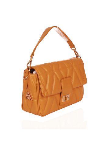 Bolsa Carrie Petit Couro Mostarda