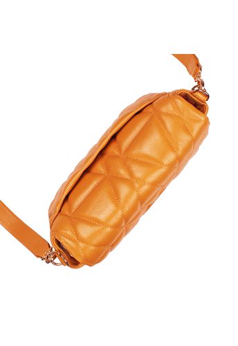 Bolsa Carrie Petit Couro Mostarda