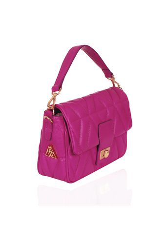 Bolsa Carrie Petit Couro Orquídea