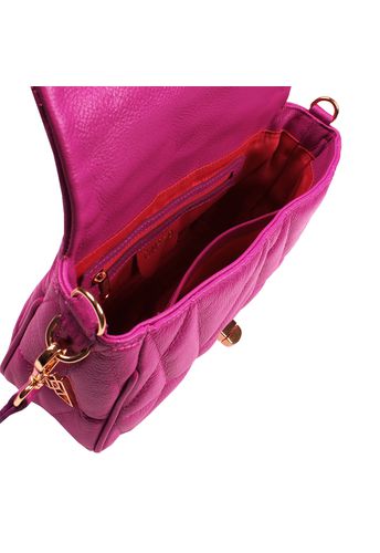 Bolsa Carrie Petit Couro Orquídea