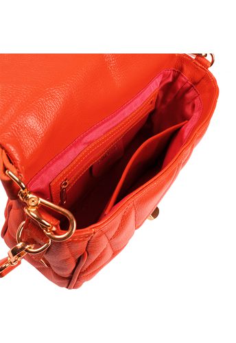 Bolsa Carrie Petit Couro Tangerina