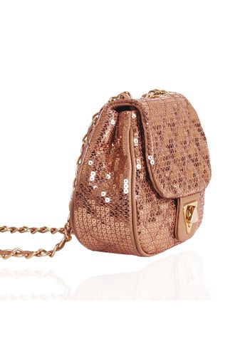 Bolsa Marilyn Petit Nude Paetê