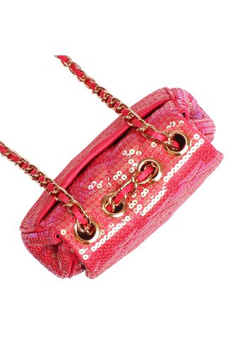 Bolsa Marilyn Petit Pink Paetê 