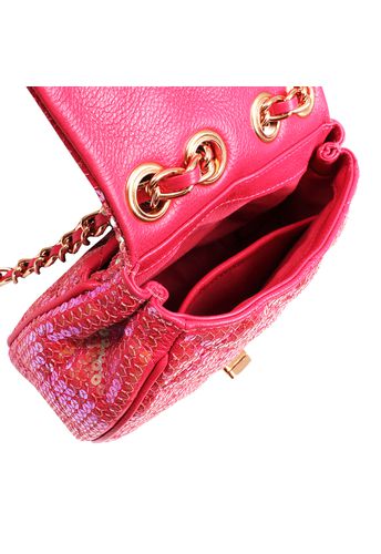 Bolsa Marilyn Petit Pink Paetê 