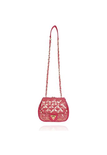 Bolsa Marilyn Petit Pink Paetê 