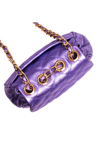 Bolsa Marilyn Petit Violeta Metalizado 