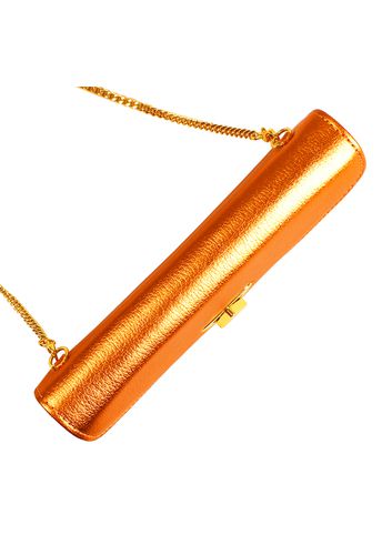 Bolsa Mia Ocre Metalizado