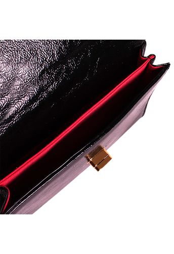 Bolsa Mia Preto Verniz