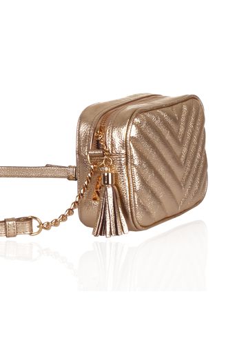 Bolsa Mini Lobby Ouro | Sob Encomenda
