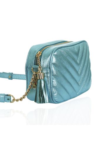 Bolsa Mini Lobby Tiffany Metalizado