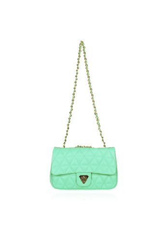 Bolsa Nina Petit Couro Aqua Green