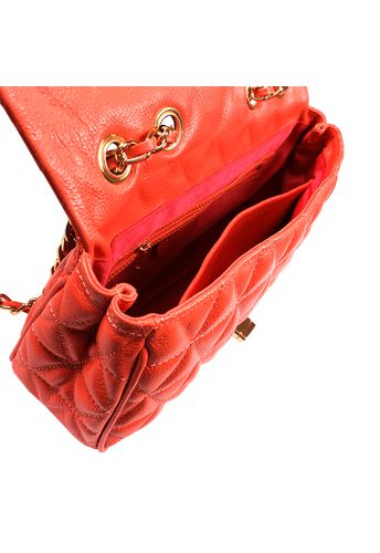 Bolsa Nina Petit Couro Goiaba
