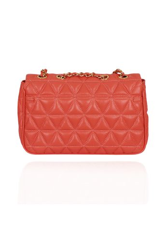Bolsa Nina Petit Couro Goiaba