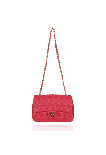 Bolsa Nina Petit Couro Pitaya
