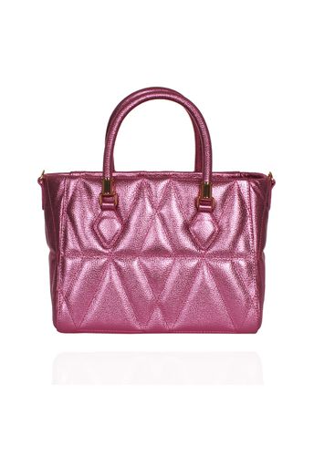Bolsa Queen Média Tutti Frutti Metalizado
