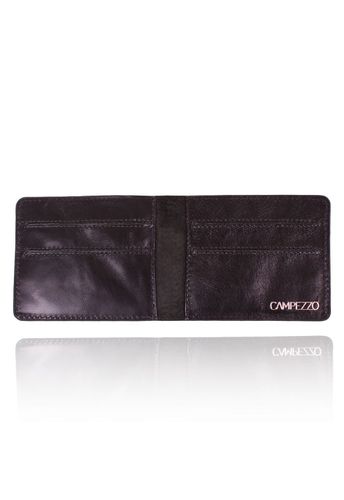Porta Cartões Couro Preto Tressê