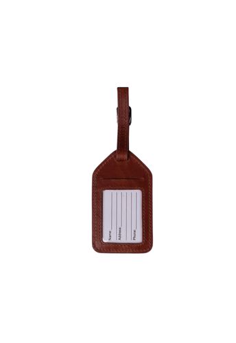 Tag de Mala Couro Café