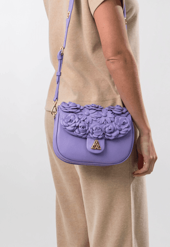 Bolsa Andy Flowers Lavanda