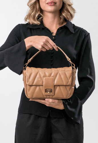 Bolsa Carrie Petit Couro Nude