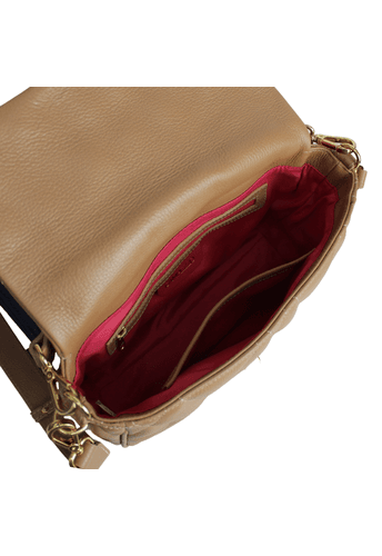 Bolsa Carrie Petit Couro Nude