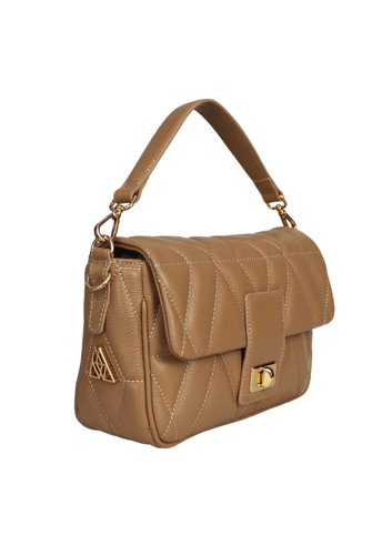 Bolsa Carrie Petit Couro Nude