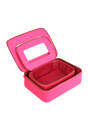 Necessaire Crystal Couro Barbie