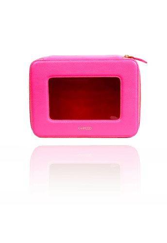 Necessaire Crystal Couro Barbie