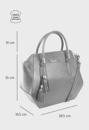 Bolsa Lady Preto com Off White | SOB ENCOMENDA