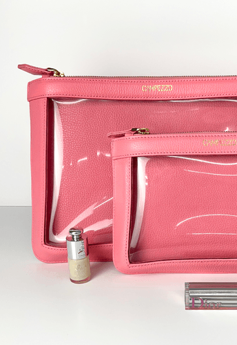 Necessaire Glass Flamingo