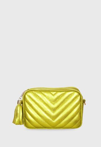 Bolsa Mini Lobby Citrus Metalizado