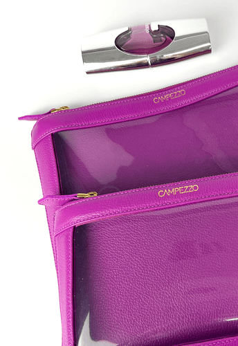 Necessaire Glass Orquídea