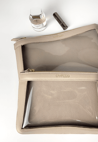 Necessaire Glass Couro Fendi | Sob Encomenda