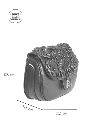 Bolsa Andy Flowers Off White| Sob Encomenda