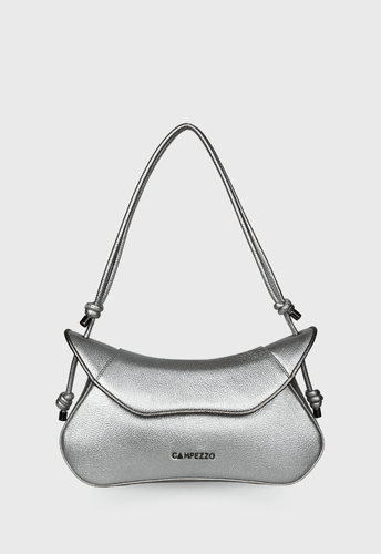 Bolsa Madonna Prata com Grafite