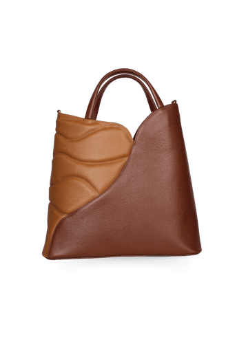 Bolsa Grace Marrom com Caramelo