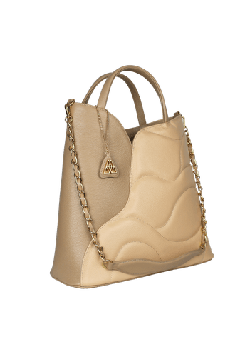 Bolsa Grace Areia com Vanilla