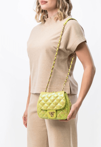 Bolsa Marilyn Petit Lima Paetê