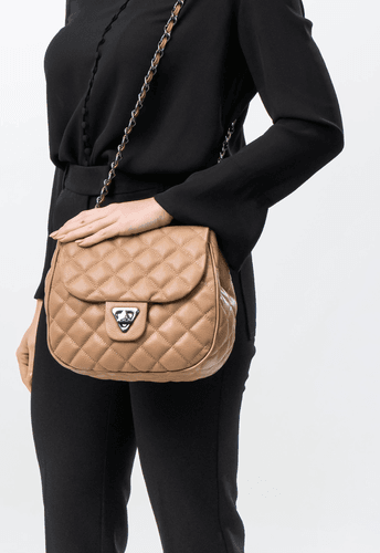 Bolsa Marilyn Couro Nude